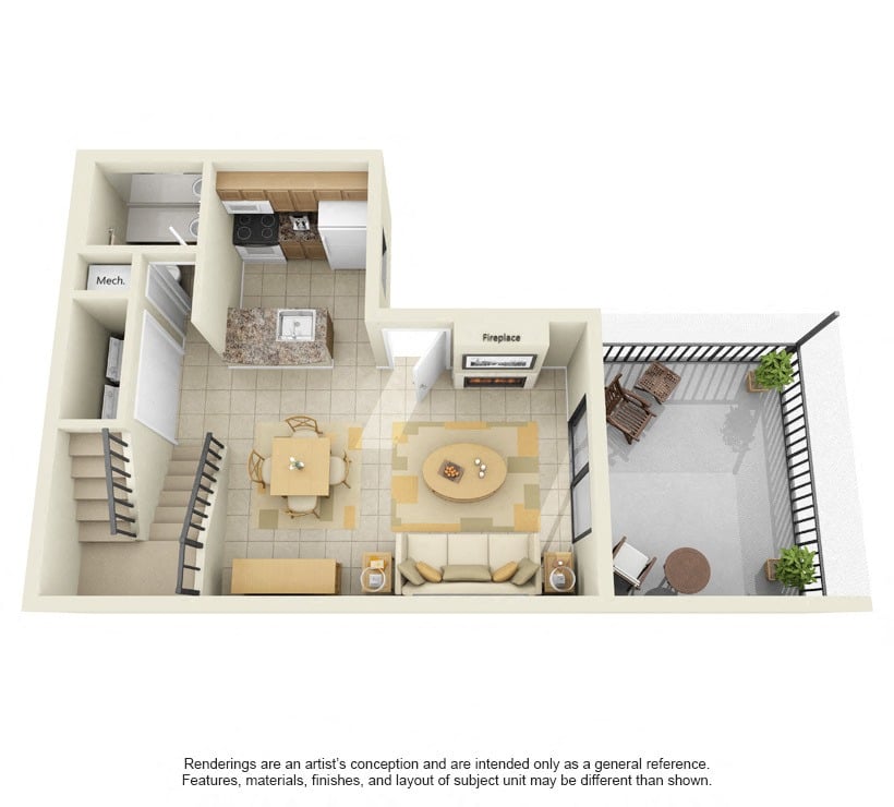 A1 - Antigua floor plan